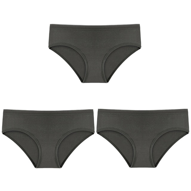 Soft & Comfy Women's Cotton Panties - 3 Pack
