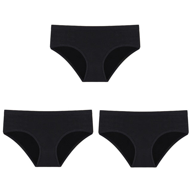 Soft & Comfy Women's Cotton Panties - 3 Pack