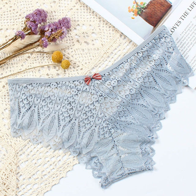 Breathable Low-Rise Panties - Sexy Charm Lace Underwear