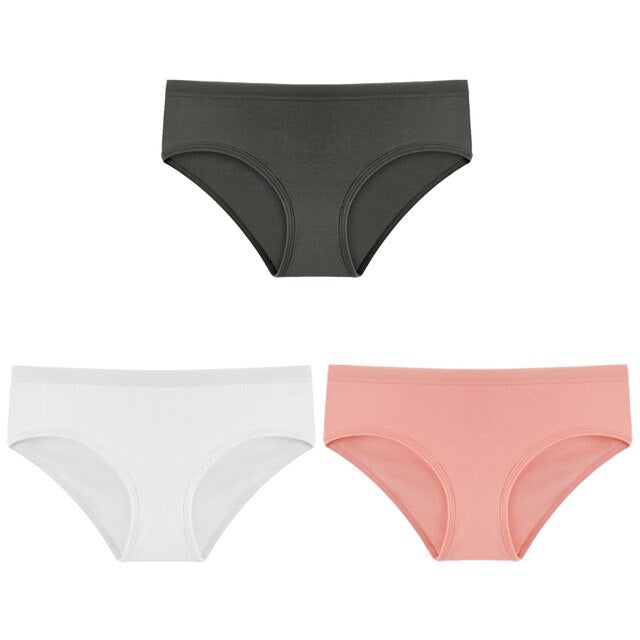 Soft & Comfy Women's Cotton Panties - 3 Pack
