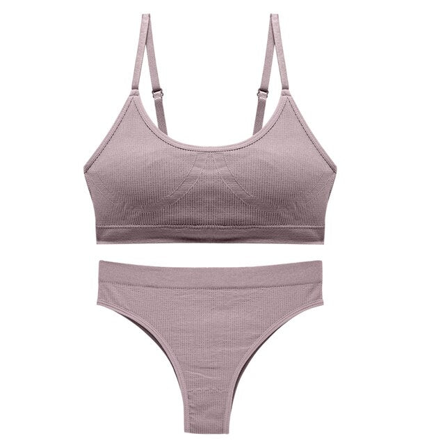 BreathEasy Wireless Bra & Panty Set