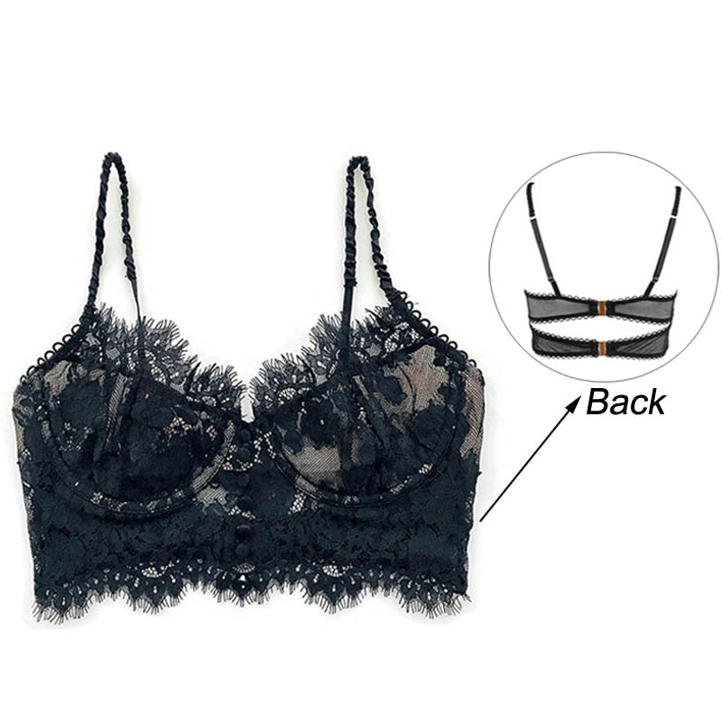 French-Inspired Lace Bra: Enhance Your Feminine Beauty