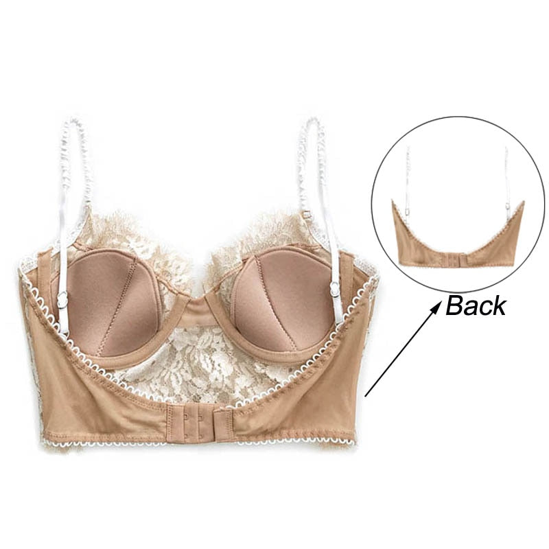 French-Inspired Lace Bra: Enhance Your Feminine Beauty