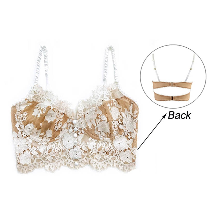 French-Inspired Lace Bra: Enhance Your Feminine Beauty