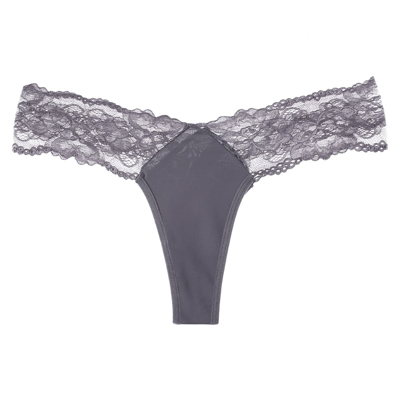 Breathable Low-waist Lace Thongs - Sensual & Ultra-Thin Underwear