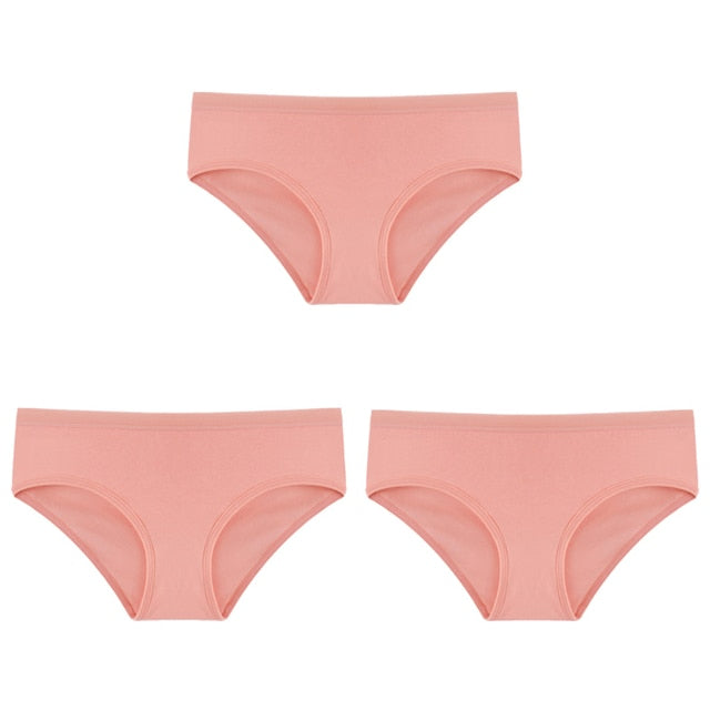Soft & Comfy Women's Cotton Panties - 3 Pack