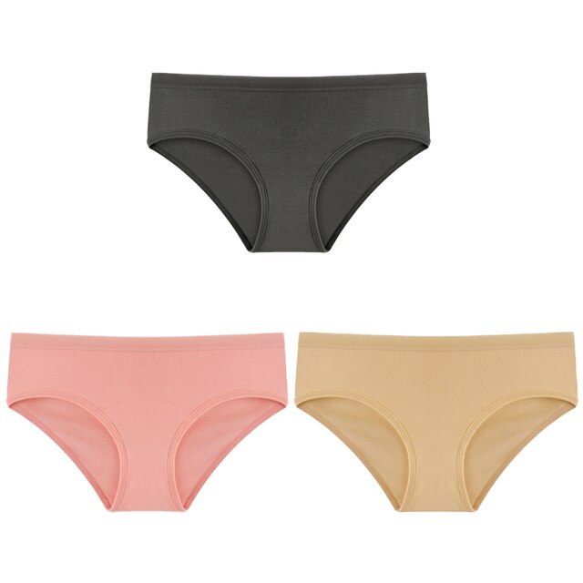 Soft & Comfy Women's Cotton Panties - 3 Pack