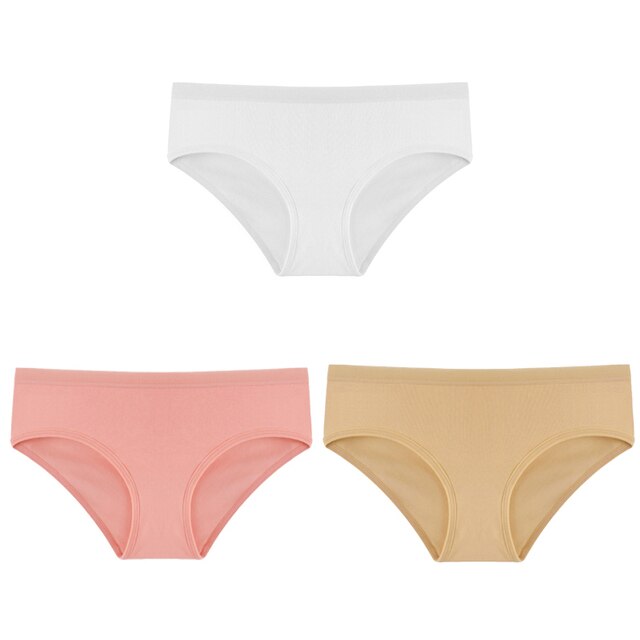 Soft & Comfy Women's Cotton Panties - 3 Pack